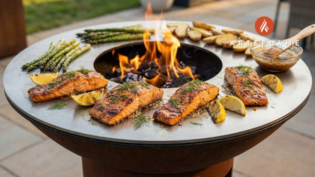 New Hampshire Maple Mustard Grilled Salmon Recipe