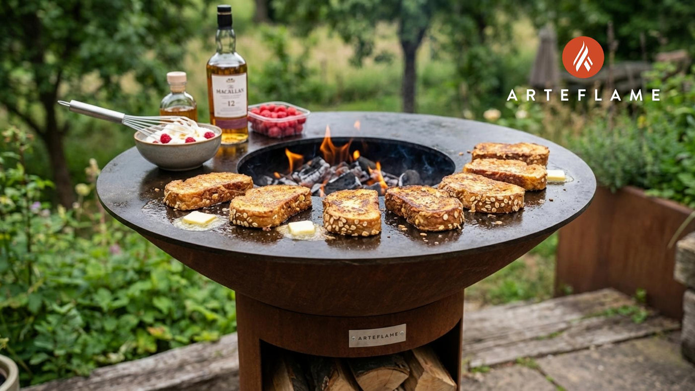 Grilled Scottish Cranachan French Toast Recipe