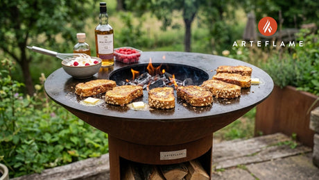 Grilled Scottish Cranachan French Toast Recipe