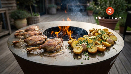 Crispy French Grilled Duck Leg Confit: An Arteflame Feast