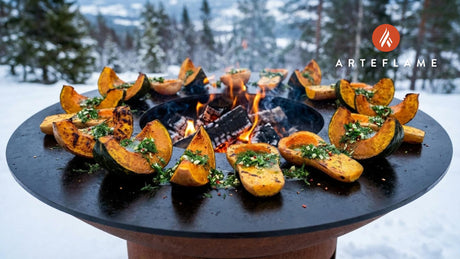 Smoked & Seared: Norwegian Winter Squash with Fresh Herb Oil