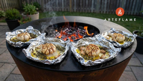 Smoky California Grilled Roasted Garlic Recipe