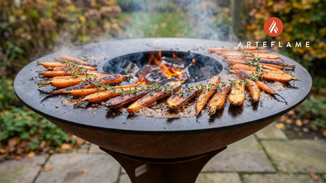 Smoky Glazed Grilled Dutch Winter Carrots on the Arteflame