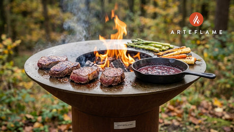 Minnesota Venison Steak with Wild Berry Marinade on the Arteflame Grill