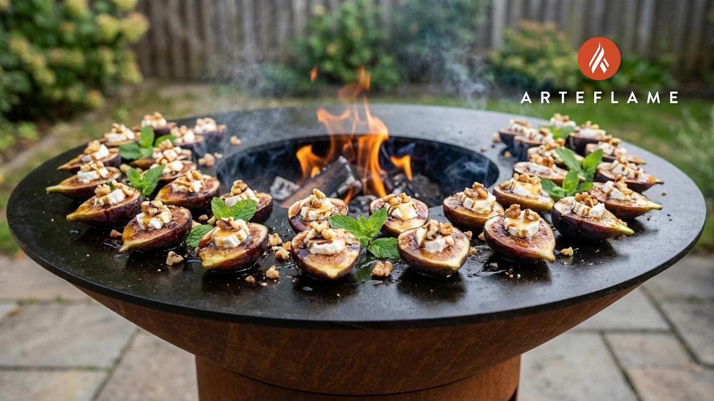 Portuguese Grilled Figs with Goat Cheese: A Sweet & Savory Delight