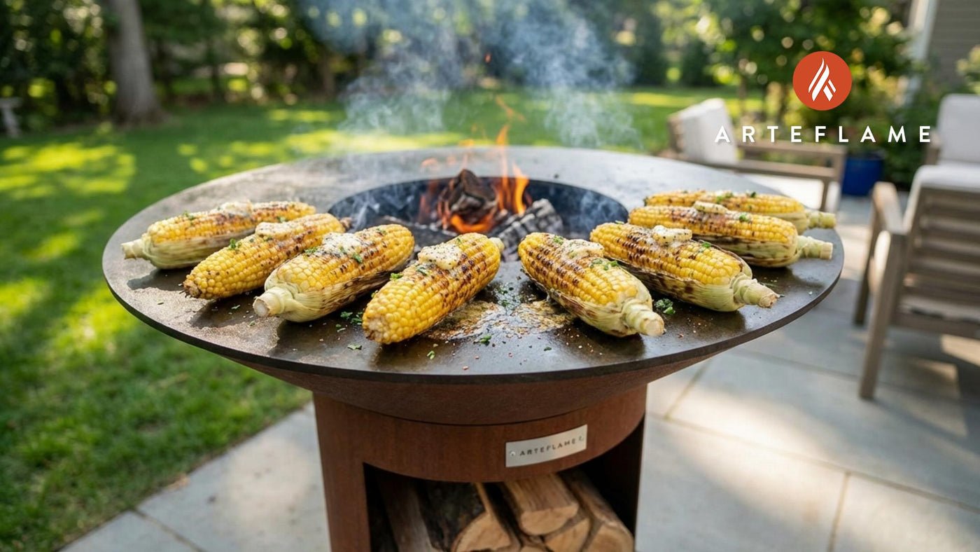 Smoky Delaware Grilled Corn with Zesty Old Bay Butter