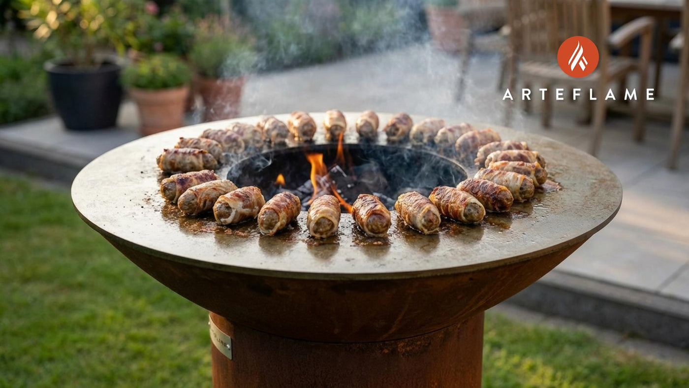Authentic Greek Seftalia Recipe for the Arteflame Grill