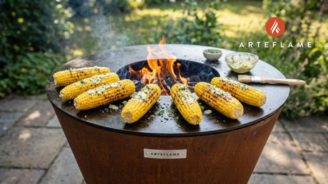 Perfectly Grilled Idaho Corn on the Cob with Garlic Herb Butter
