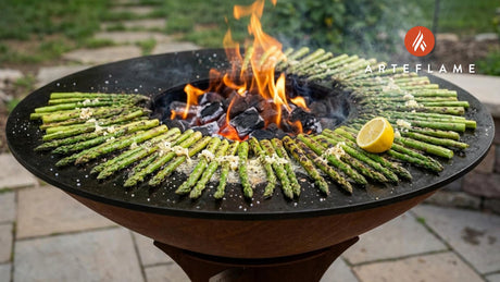 Missouri-Style Grilled Asparagus with Garlic Butter Recipe