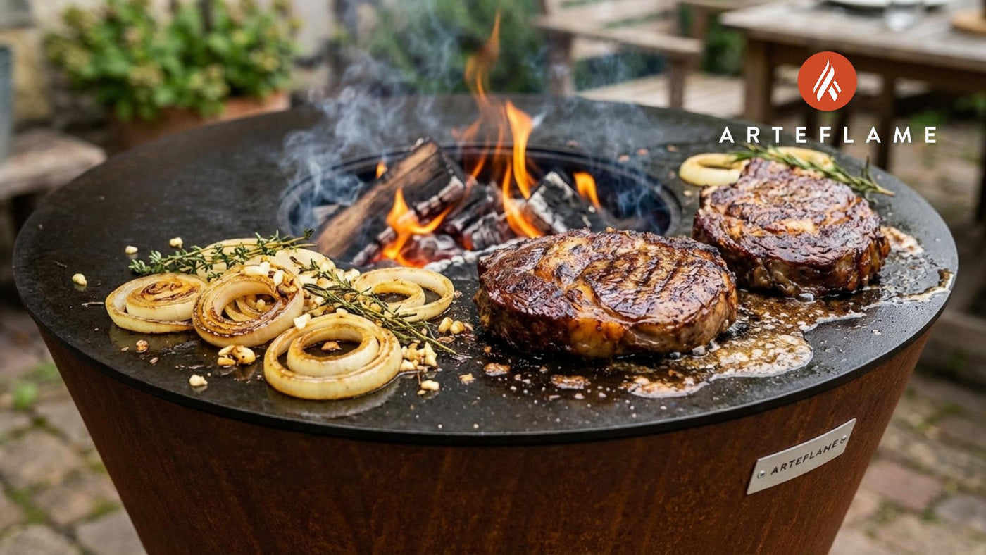 Authentic German Beer & Onion Marinated Steak for the Arteflame Grill