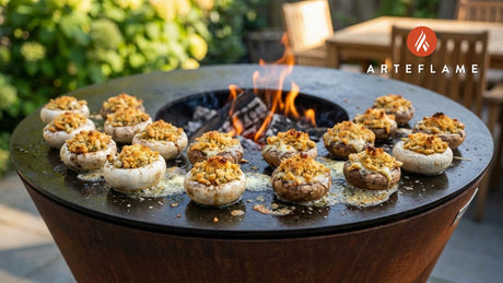 New Hampshire Clam Stuffed Mushrooms: The Ultimate Arteflame Grill Appetizer