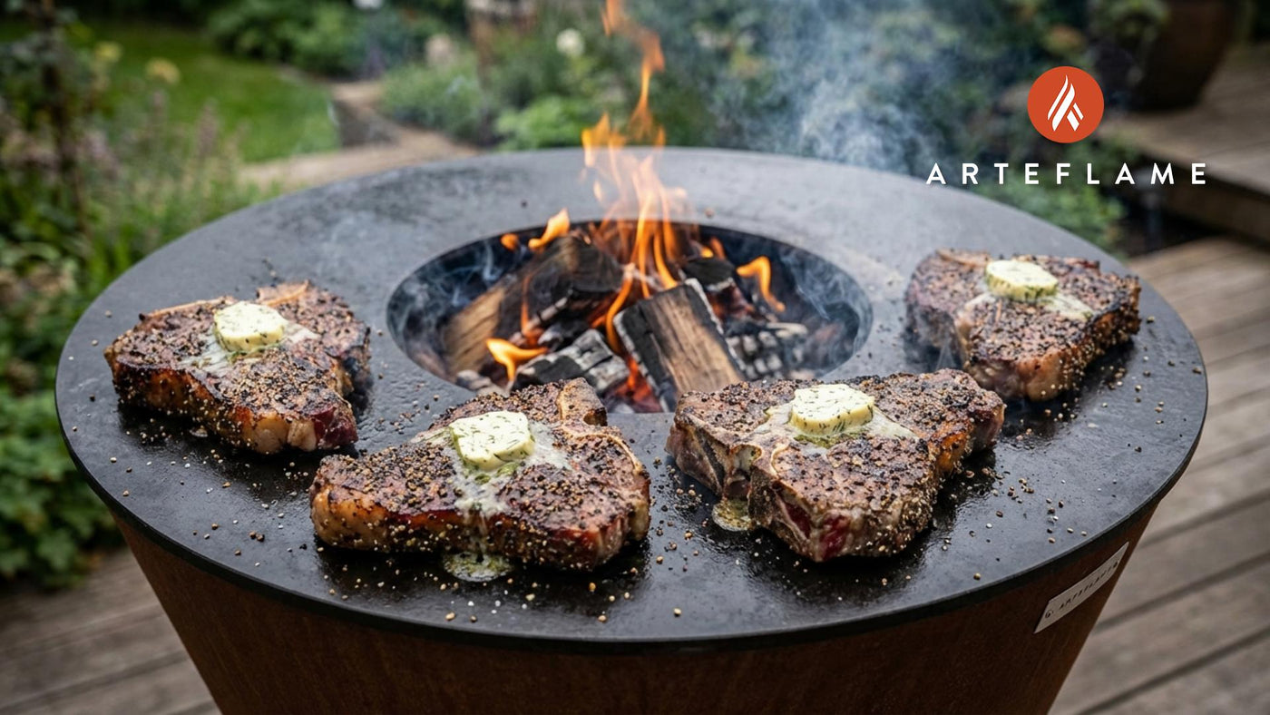 Utah Style Cracked Pepper T-Bone Steaks: The Ultimate Arteflame Grill Recipe