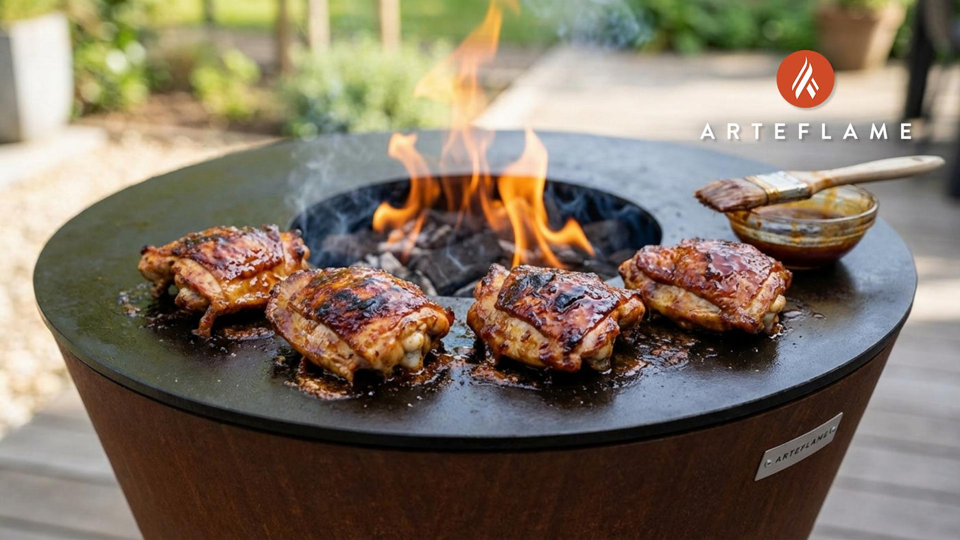 BBQ Chicken Recipe on the Arteflame Grill