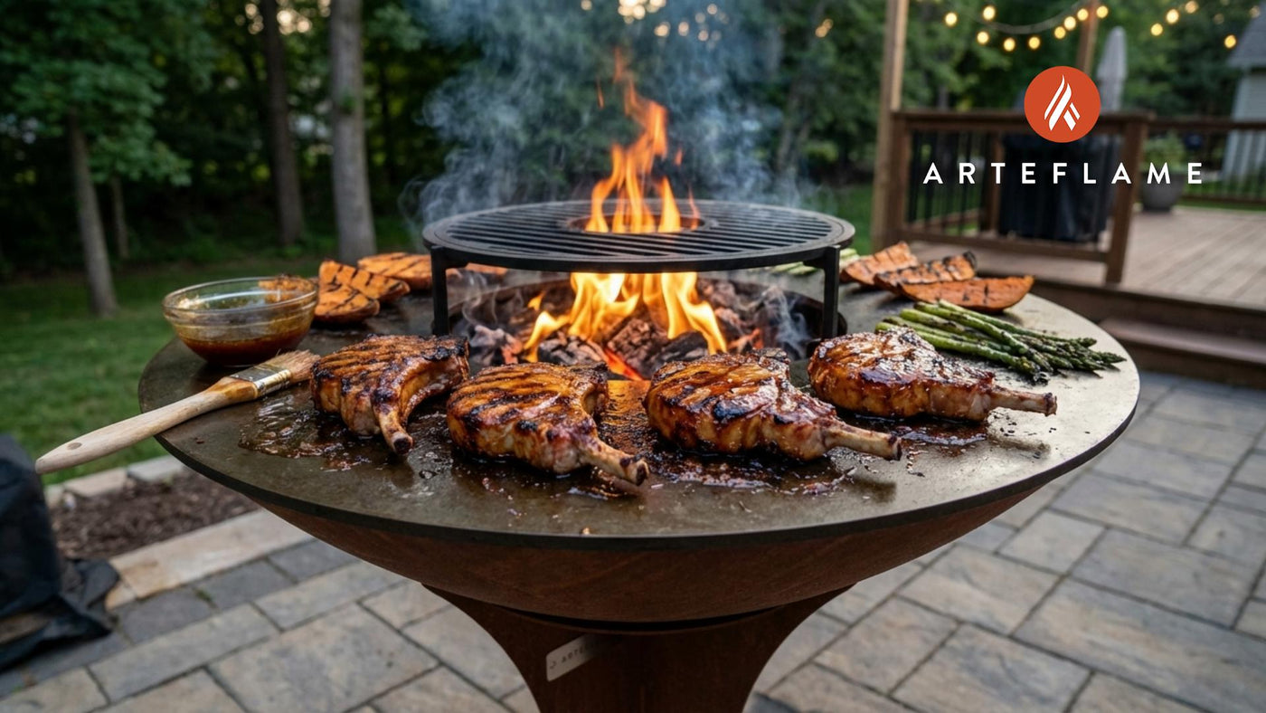 Grilled Michigan Maple Glazed Pork Chops Recipe