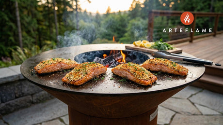 Oregon Hazelnut Crusted Grilled Salmon: A Pacific Northwest Feast