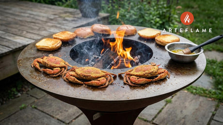 The Ultimate Delaware Grilled Soft Shell Crab Sandwich on the Arteflame