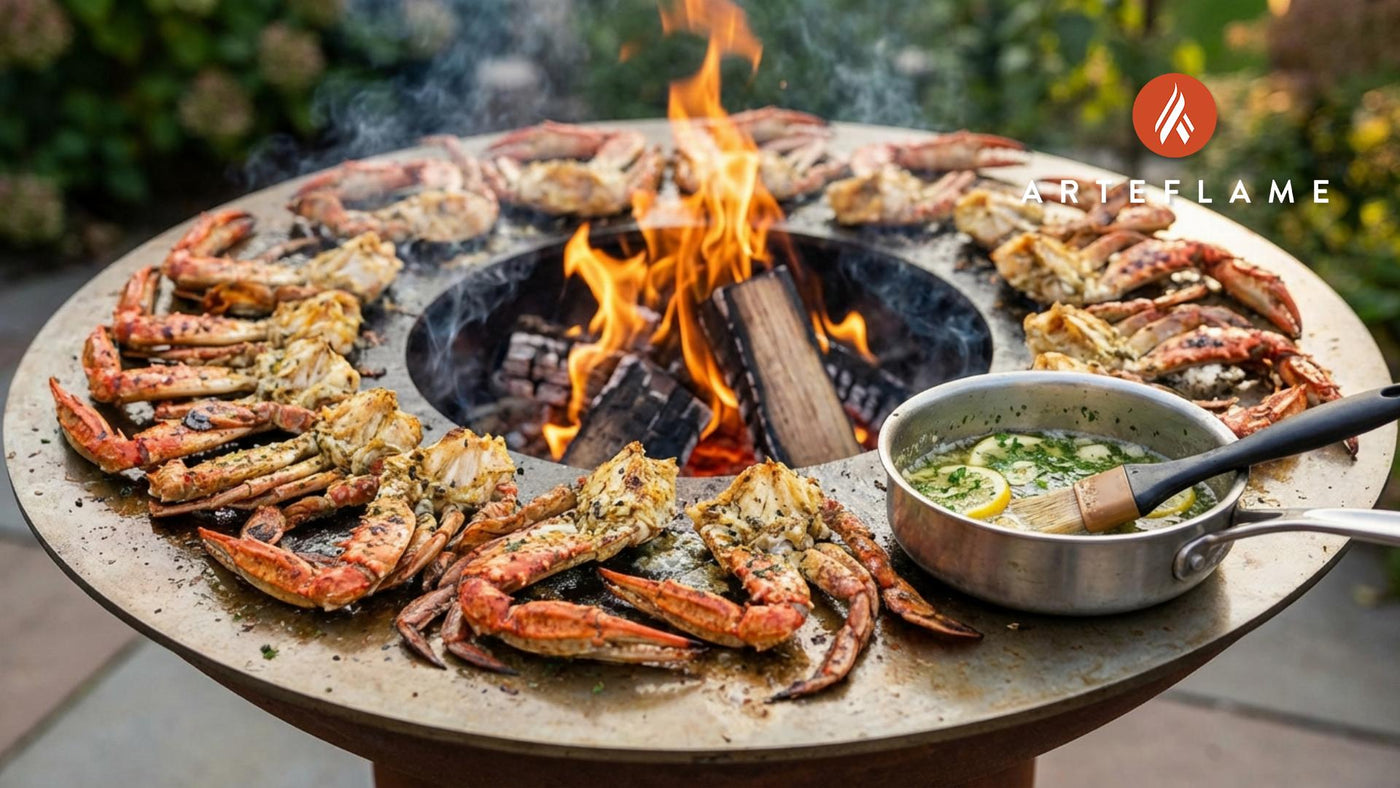 Authentic South Carolina Grilled Blue Crab Legs Recipe