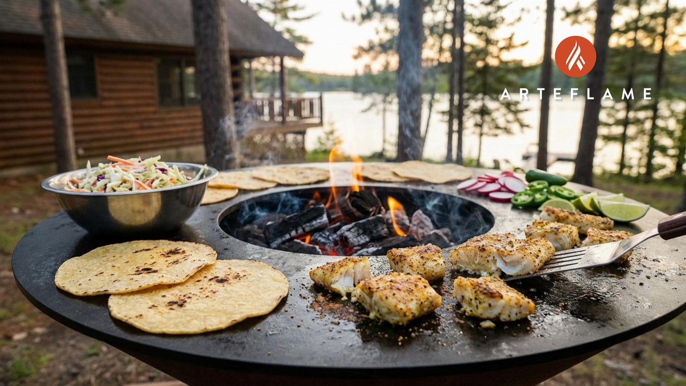 Minnesota Smoked Whitefish Tacos: A Rustic Arteflame Grill Recipe