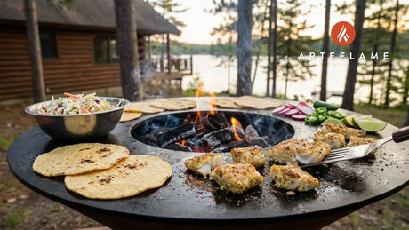 Minnesota Smoked Whitefish Tacos: A Rustic Arteflame Grill Recipe