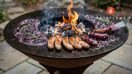 Grilled Maine Wild Blueberry Sausages: A Sweet & Savory Delight