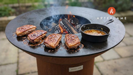 Smoked Duck Breast with Apricot Glaze Recipe for the Arteflame Grill