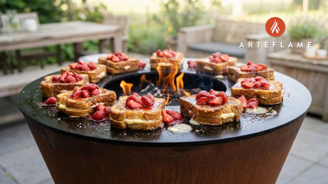 Grilled Strawberry Cheesecake French Toast on the Arteflame