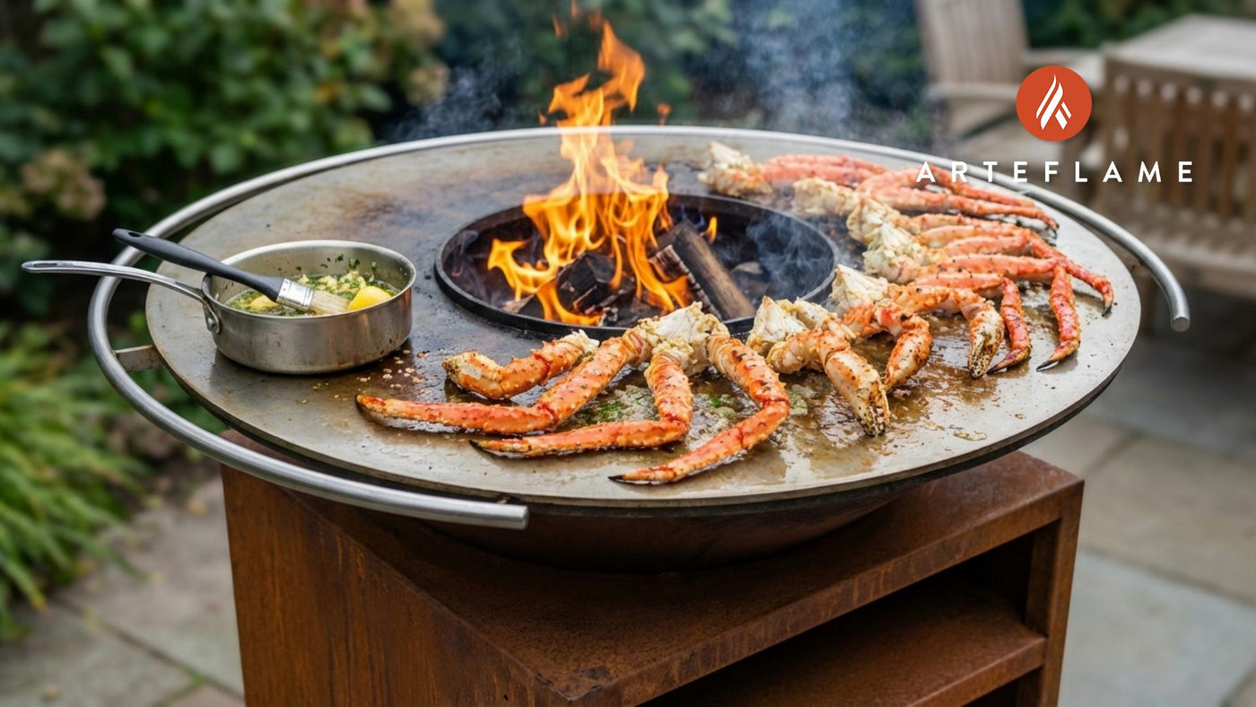Smokey Garlic Butter Grilled Alaska King Crab Legs: The Ultimate Feast