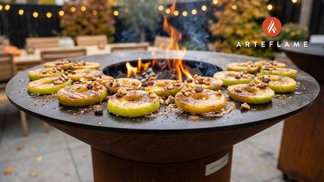 Austrian Spiced Cinnamon Grilled Apples: A Warm Arteflame Dessert