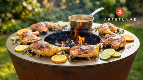 Smoky BBQ Chicken with California Citrus Glaze Recipe