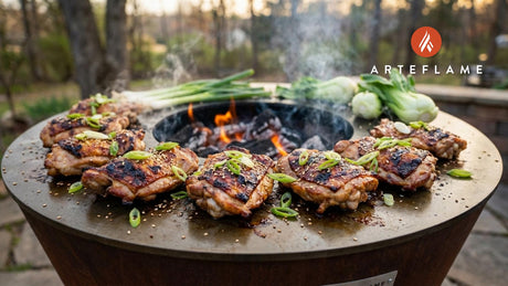 Japanese Ginger Soy Grilled Chicken Thighs Recipe