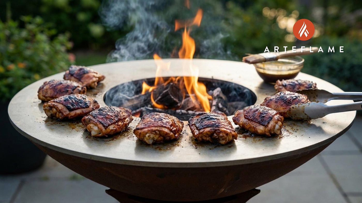 Grilled Swedish Honey Glazed Chicken Thighs: Sweet & Savory Perfection
