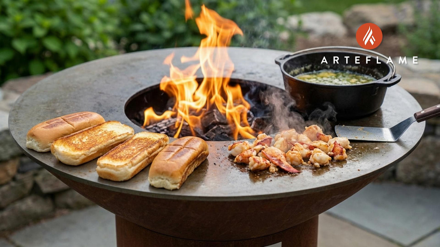 The Ultimate Grilled New Hampshire Garlic Butter Lobster Rolls