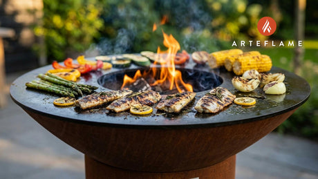 Grilled Sill (Herring) with Potatoes and Dill