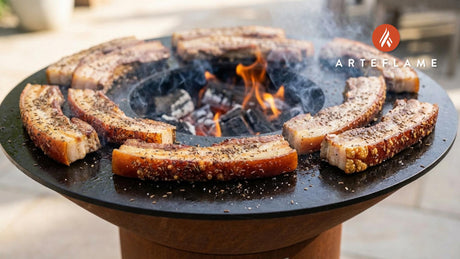 Crispy Austrian Caraway Grilled Pork Belly Recipe
