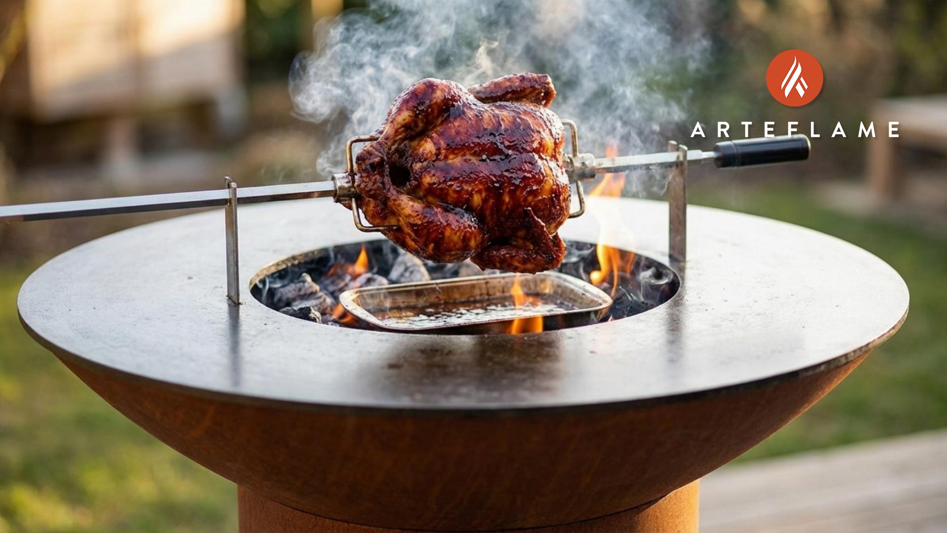 Rotisserie BBQ Chicken: Juicy Wood-Fired | Arteflame