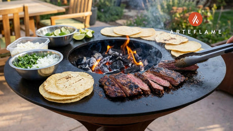 Authentic Mexican Grilled Steak Tacos Recipe for the Arteflame Grill