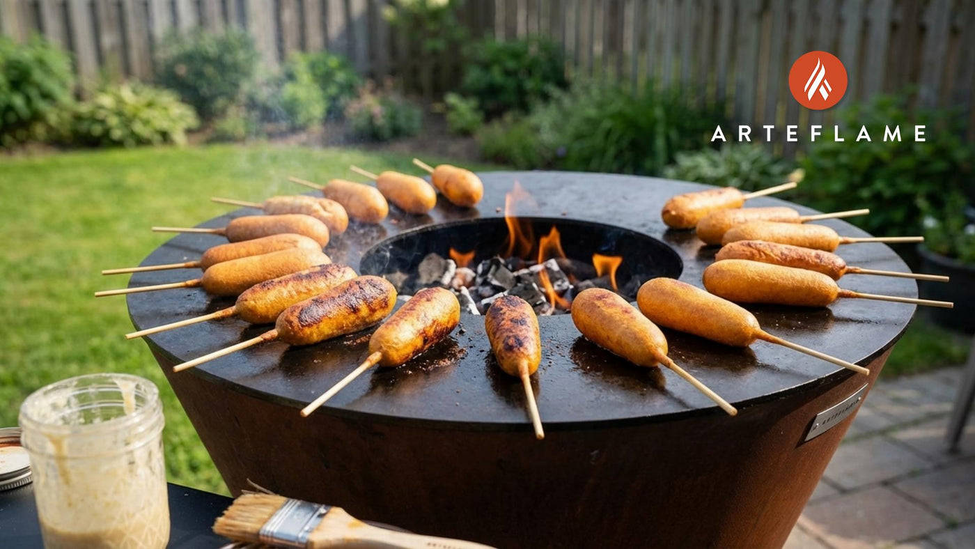 Grilled Minnesota State Fair Style Corn Dogs: The Ultimate Arteflame Recipe