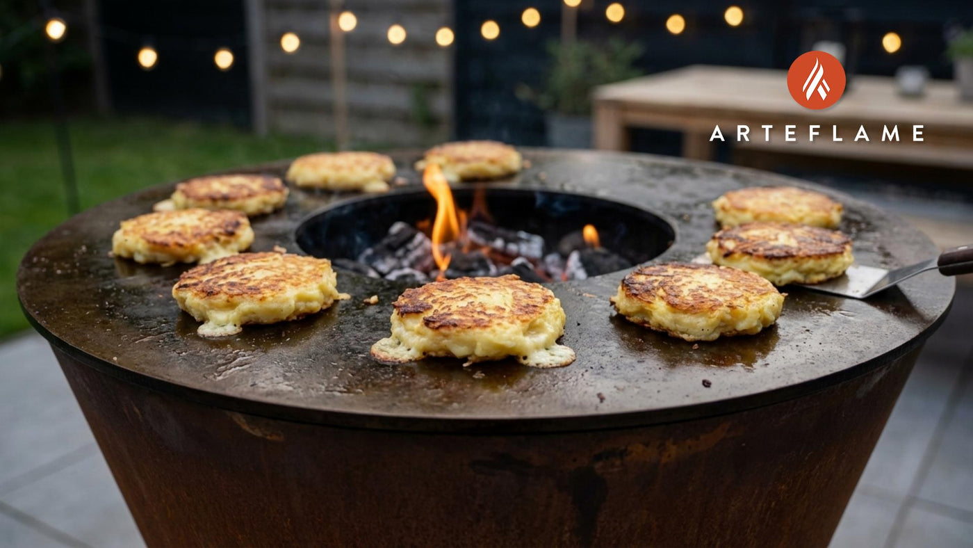 Cheesy French Aligot-Style Potatoes on the Grill