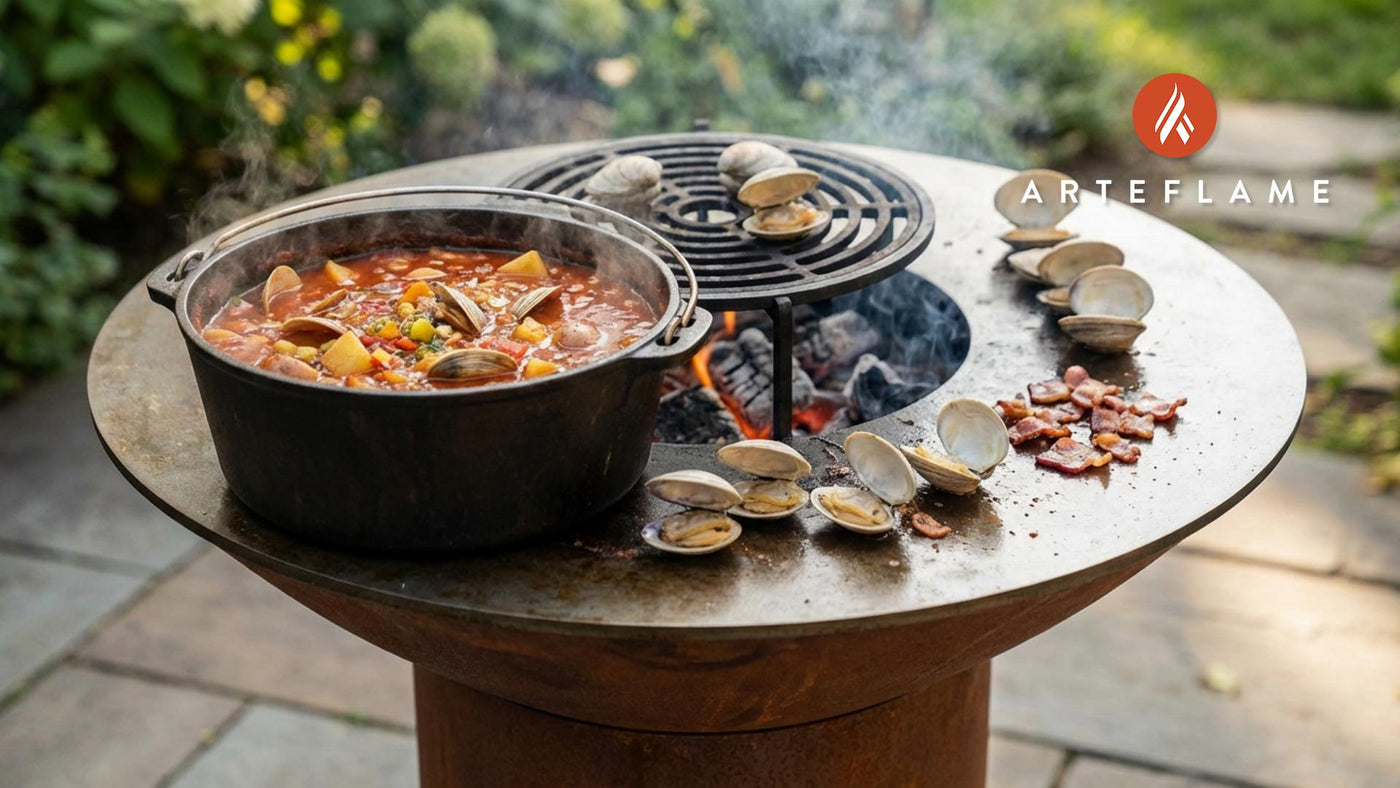 Smoky Manhattan Clam Chowder: The Ultimate Grilled Seafood Recipe