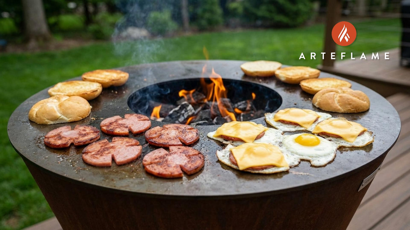 The Ultimate New Jersey Taylor Ham, Egg, and Cheese on the Arteflame Grill