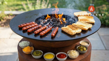 Grilled Hot Dogs with Irresistible Toppings