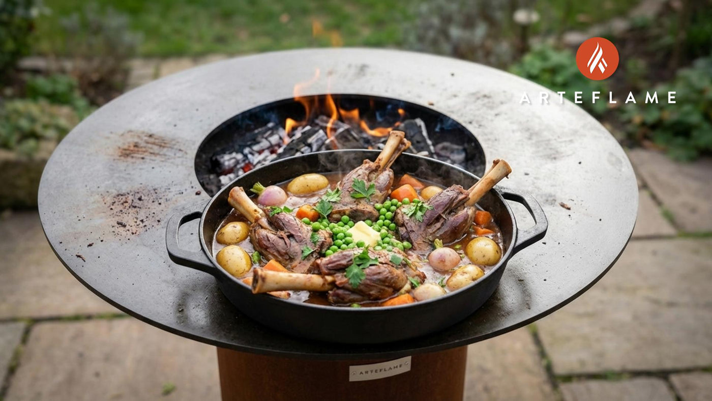 Classic French Lamb Shank Navarin on the Arteflame Grill