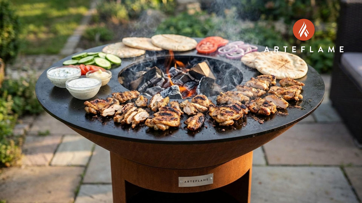 Grilled Shawarma on the Arteflame: A Smoky, Flavor-Packed Outdoor Favorite