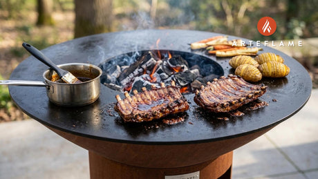 Swedish BBQ Wild Boar Ribs with Sticky Dark Beer Glaze
