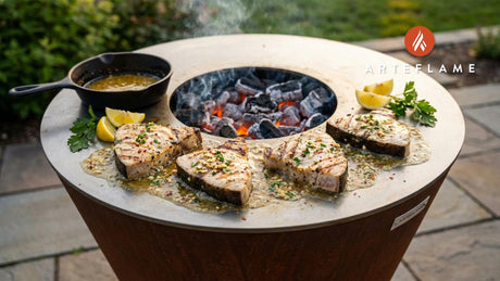 Authentic Rhode Island Style Grilled Swordfish Steaks | Arteflame Recipe