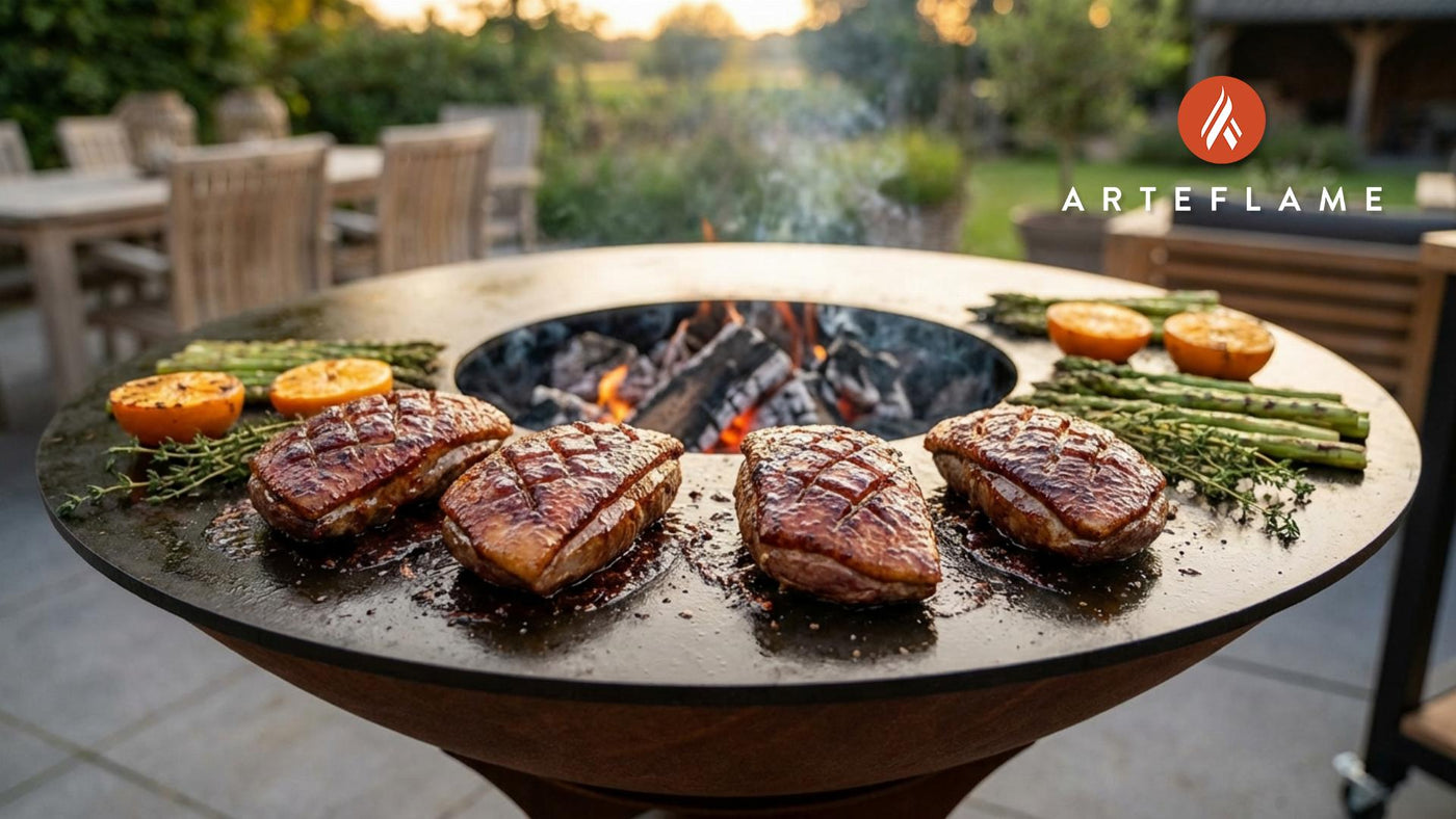 Texas-Style Grilled Duck Breast with Spicy Molasses Glaze