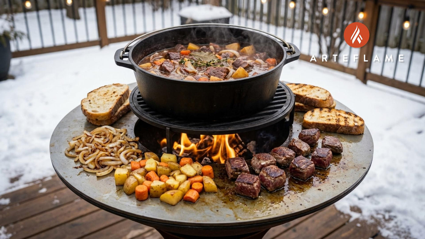 Hearty Dutch Winter Stew Recipe on the Arteflame Grill