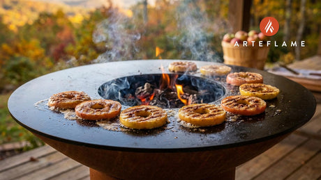 Grilled North Carolina Mountain Apples: A Smoky Autumn Dessert