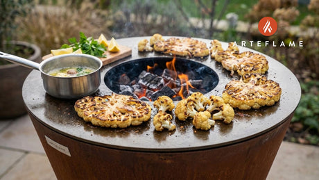 Smoky Belgian Charred Cauliflower with Nutmeg Butter