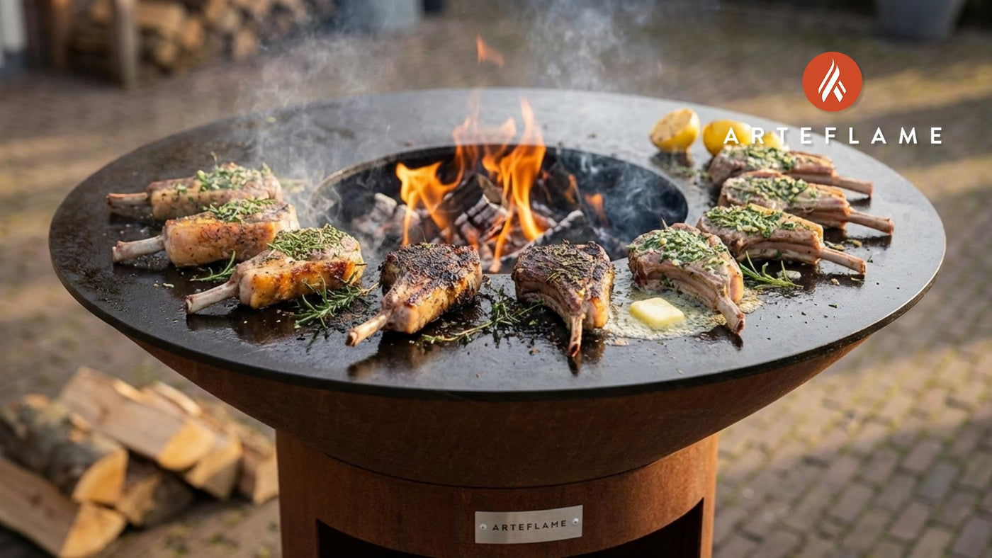 Smoky Dutch Herbed Lamb Chops Recipe for the Arteflame Grill